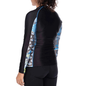 Haut de compression respirant à manches longues pour femme, idéal BJJ MMA, avec impression par sublimation - Product Image 2