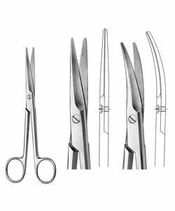 กรรไกร Mayo 140mm คลาสสแตนเลสพรีเมี่ยม - Product Image 1