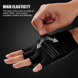 Gants de cyclisme pour hommes/femmes, gants de vélo à demi-doigts, gants d'entraînement, adaptés aux sports de plein air, à la salle de sport - Product Image 2