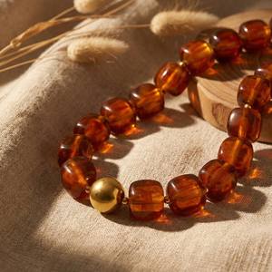 สร้อยคอไข่มุกทรงกลมทำมือจากเรซิ่น ดีไซน์หลากสี โดย Universal Overseas ในอินเดีย - Product Image 6