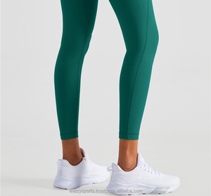 High Waist Women's Gym Pants with Pockets Wholesale Good Price Seamless Yoga Leggings for Workout - Product Image 3