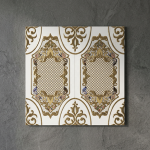 Azulejos de Pared de Cerámica de Primera Calidad, Diseño Interior de Lujo, Decorativos, Dorados y Plateados, Tercera Cocción, 300*600 30x60 12x24 - Product Image 3