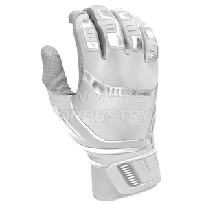 OEM <b>sheepskin</b> leather batting gloves men's batting gloves custom logo Batting Gloves Wholesale - Product Image 5