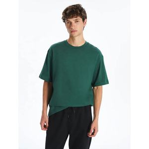 T-shirt surdimensionné 100% coton pour hommes coupe décontractée t-shirt streetwear décontracté pour la salle de sport et un usage quotidien disponible dans toutes les couleurs vente en gros - Product Image 6