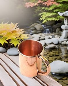 Copper Moscow Mule Shots <b>Mug</b> Copper Handle Capacity 4 Ounce Solid Copper Classic Moscow Mule Shot <b>Mugs</b>. - Product Image 3