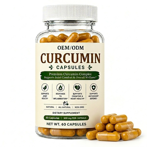 Cápsulas de Extracto de Cúrcuma Fáciles de Consumir, 100% Naturales, de Grado Alimenticio, Apoyan la Vitalidad y el Bienestar General - Product Image 2