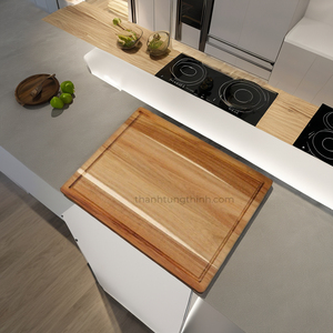 Produit chaud durable planche à découper en bois d'acacia blocs à découper pour les restaurants en gros du fabricant du Vietnam - Product Image 2