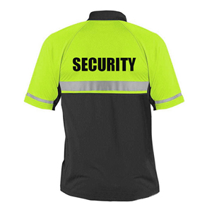เสื้อโปโลแขนสั้นผู้ชาย สกรีนโลโก้ได้ตามต้องการ ผ้าสะท้อนแสงเพื่อความปลอดภัย ระบายอากาศได้ดี กันน้ำ ป้องกันไฟฟ้าสถิต ป้องกันความร้อน เหมาะสำหรับงานรักษาความปลอดภัย - Product Image 6