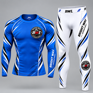 UPF50+ <b>swim</b> shirt <b>men</b> Customized Shorts Mma Muay Thai Shorts Mma Shorts Bjj Rash Guards - Product Image 1