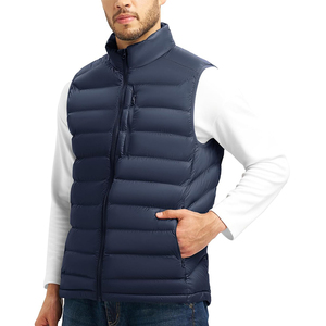 Gilets matelassés personnalisés OEM, vestes d'équitation, vêtements décontractés d'hiver, vêtements d'extérieur, gilets rembourrés pour hommes. - Product Image 2
