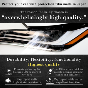 Film de protection des phares PPF prédécoupé Suzuki fabriqué au Japon Modèle spécifique des feux de voiture - Product Image 3