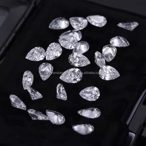 Wholesale Fine Jewelry Lab Grown VS-Si Loose Diamonds Brilliant Pear Cut 0.12ct-0.14ct GIA Certified HPHT/CVD Lab Loose Diamonds - Product Image 5