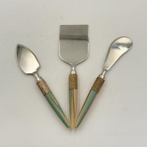 Stainless Steel Cheese Cutter and Slicer with Resin Handle Home <b>Kitchen</b> Baking <b>Tools</b> Metal Ingredients - Product Image 2