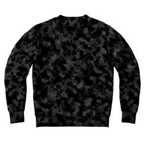 Sweat-shirt à col rond camouflage pour homme, coupe classique, 100% polyester, tricoté, respirant, style décontracté - Product Image 4