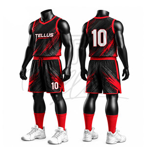 Uniforme de Baloncesto de Último Diseño, Uniforme de Baloncesto Personalizado, Ropa Deportiva, Uniforme de Baloncesto - Product Image 4