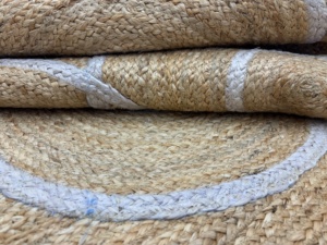 Mangal <b>Jute</b> <b>Rugs</b> Indian Handmade <b>Jute</b> Braided 4x6 <b>Rug</b>-Durable Reversible Pet-Friendly Eco-Friendly Kilim Style for Living Room - Product Image 2
