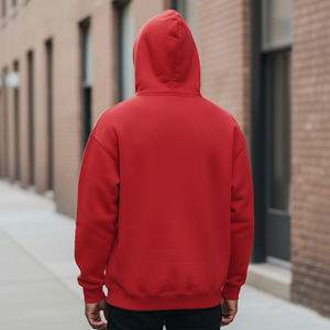 Sudadera con Capucha de Alta Calidad, 100% Algodón, 580 Gramos, Estilo Casual de Invierno para Hombre, Diseño de Dos Tonos, Logotipo Bordado Personalizado, Corte Holgado - Product Image 5