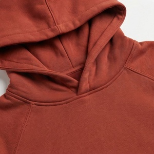 Oversized Women Hoodie 400gsm Cotton <b>Blend</b> Heavyweight Fleece Pullover Blank with Custom Logo 2 Choice Customized Color - Product Image 4