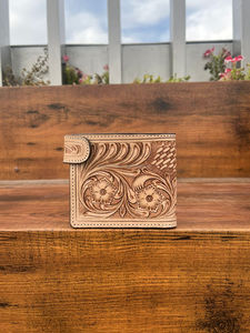 มาใหม่ล่าสุดรูปแบบตะวันตกมือเครื่องมือหนังกระเป๋าสตางค์ผู้ชายยาวซิปขายร้อนแฟชั่นสไตล์ผู้ถือเงินสดของขวัญสําหรับเขา - Product Image 3