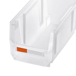 Set di 8 Contenitori Impilabili in Plastica 10,9 X 5,5 X 5,1 Pollici per Organizzazione e Stoccaggio nell'Armadio - Product Image 3