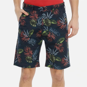Shorts de Baño para Hombre con Estampado Tropical, Cintura Media, Secado Rápido, Casuales, Cortos, de Poliéster, con Cintura Elástica - Product Image 5