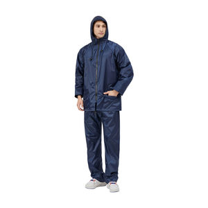 Outdoor Multi-Functional Simple Motorcycle Raincoat Waterproof Durable Breathable Rain Suit With Double Cuff For Men - Product Image 4