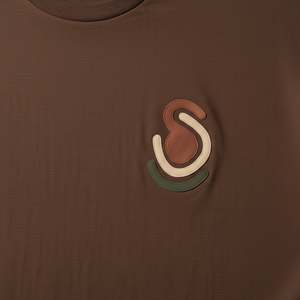 Camiseta Extra Grande para Hombre, 100% Algodón, con Logotipo de su Marca Bordado en la Parte Delantera, Color Sólido, Cuello Redondo, Manga Corta, Corte Casual - Product Image 2
