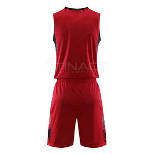 Conjunto de Uniforme de Baloncesto con Servicio OEM, Tejido de Poliéster Transpirable que Absorbe la Humedad para Mayor Comodidad Durante los Juegos - Product Image 3