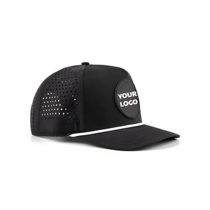 Gorra de Golf Personalizada OEM de Alto Rendimiento con Perforaciones Láser, Etiqueta Privada, Venta al por Mayor, Parche de Goma PVC con Logotipo Personalizado - Product Image 2