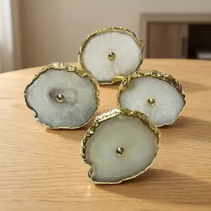 Vente flash : Boutons de meuble en résine époxy avec design en bois naturel pour armoires de cuisine, disponibles au meilleur prix - Product Image 5