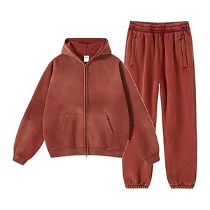 Nouvel ensemble de survêtement décontracté pour femme automne 2026 – Sweat-shirt et pantalon de sport oversize 2 pièces pour femme - Product Image 4