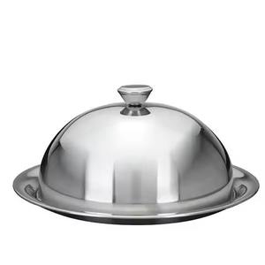 Plateau de table en métal avec couvercle, porte-beurre, récipient pour beurre, pour table à manger, présentation du petit-déjeuner - Product Image 4