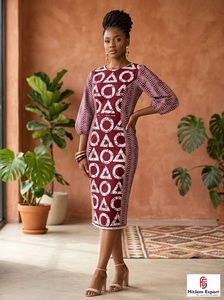 African Wax Print Coral Fleece Dobby Fabric Kumasi Design Custom Apparel Activewear Textile OEM ODM Manufacturing Service - Product Image 5