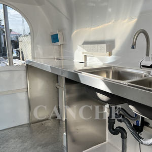 Prix d'usine remorque de restauration de rue populaire chariot de nourriture mobile - Product Image 6