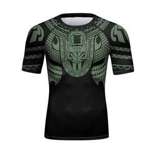 เสื้อแรชการ์ดแบบสั่งทำรุ่นใหม่ปี 2026 แบรนด์ส่วนตัว วัสดุคุณภาพดีที่สุด MOQ ต่ำ - Product Image 5