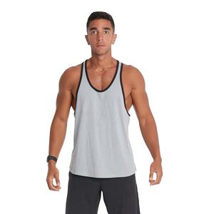 Wholesale Men's 100% Cotton Tank <b>Tops</b> Comfortable Knitted Design Custom Logo Solid Color Casual Breathable Tank <b>Top</b> For Men's - Product Image 1