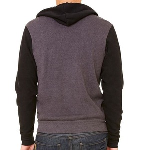Ventes en gros de sweats à capuche en coton personnalisés pour hommes avec poche, sweats à capuche zippés doux et confortables pour hommes - Product Image 2