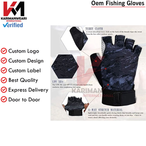 Gants de pêche OEM avec tissu à séchage rapide, livraison rapide, gants de pêche OEM pour les sports de plein air, prix de gros - Product Image 4