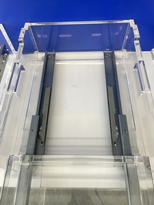 Glissières télescopiques modernes à fermeture amortie de type coulissement complet pour tiroirs de meubles de cuisine, de salle à manger et de chambre - Product Image 4