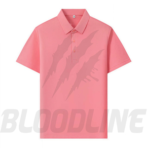 Camisa de Manga Corta para Hombre Bloodline, Blanca, de Algodón Oxford, Transpirable, Formal, Corte Regular, Logotipo Frontal Sólido, Impresión Digital, 220g - Product Image 6