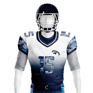 Uniforme de Fútbol Americano de Poliéster Transpirable de Alta Calidad Hecho a Medida para Hombre - Gran Venta - Product Image 4
