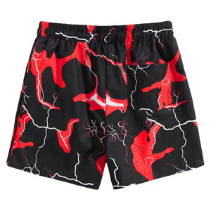 <b>Mens</b> Swim Shorts Canvas Mid Waist Custom Swim <b>Trunks</b> Board Shorts Beach Bathing Suit - Product Image 5