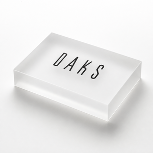New Design Custom <b>Acrylic</b> PMMA <b>Block</b> with Company Logo: Ideal for Retail Displays - Product Image 1