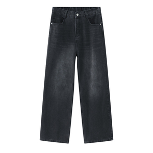 Wholesale Jeans Out Wear Denim Jean <b>Pants</b> for women Straight Denim Casual women's Jeans Baggy Oversize - Product Image 2