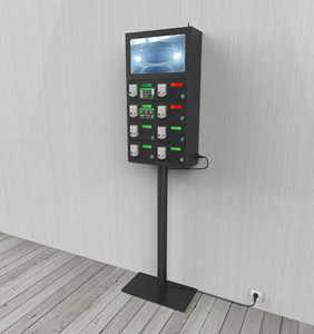 KiDiGi OREAD - Estación de Carga para Celulares con 8 Compartimentos y Pantalla de 18.5'' - Product Image 5