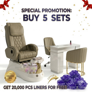 Promotion Spéciale : Achetez 5 Ensembles de Fauteuils de Pédicure Électriques Confortables et Réglables OEM/ODM du Vietnam - Product Image 1
