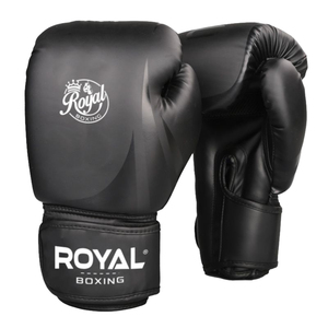 Guantes de Boxeo The Royal Boxing, Nuevos de Cuero, Personalizados con Logotipo OEM, Cuero Vacuno, Guantes de Boxeo Profesionales con Logotipo Personalizado - Product Image 1