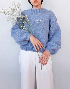 <b>Women</b> Turtleneck Knit Sweater Loose Fit <b>Long</b> Sleeve Soft Casual Pullover Cozy Daily Wear Top <b>for</b> Autumn Winter Wholesale - Product Image 2