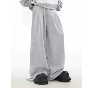 Pantalones Deportivos Holgados de Alta Calidad con Logotipo Personalizado, Diseño Recto, Estilo Casual de Cintura Media, Excelentes para Uso Diario - Product Image 4