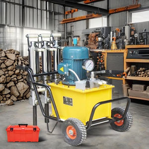 Fendeur de roche hydraulique à commande PLC pour moteur diesel lourd, conçu pour la construction et l'exploitation minière, conçu pour fendre les roches dures - Product Image 1